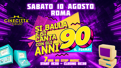 Si balla e si canta con gli anni 90