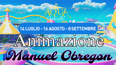 Animazione in Cinepiscina con Manuel Obregon