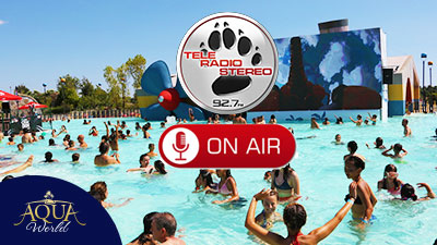 Tele Radio Stereo in diretta da Aqua World