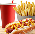 Menù Hot dog Maxi